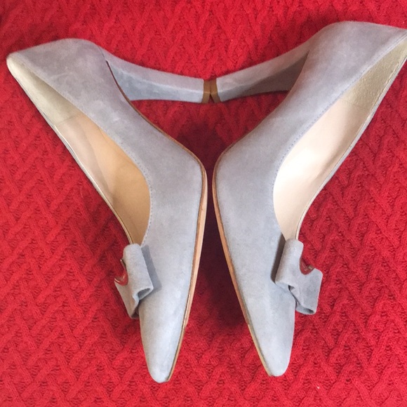 L. K. Bennett Size US 10 - 10 1/2 UK 41 Suede Leather - Picture 9 of 10